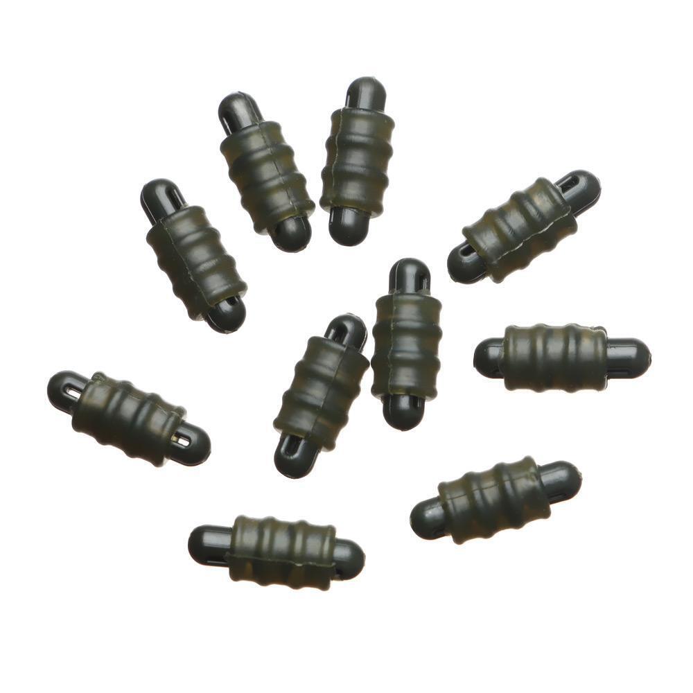 Fishing Feeder Line Holder Trough Fishing Rigs Connector Bead Terminal Bead