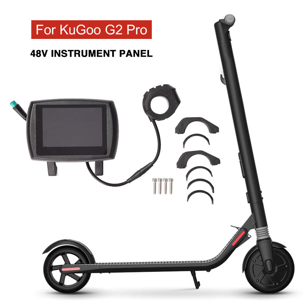 48V Scooter Display Dashboard for Kugoo G2/G2 Pro LCD Digital Display Meter