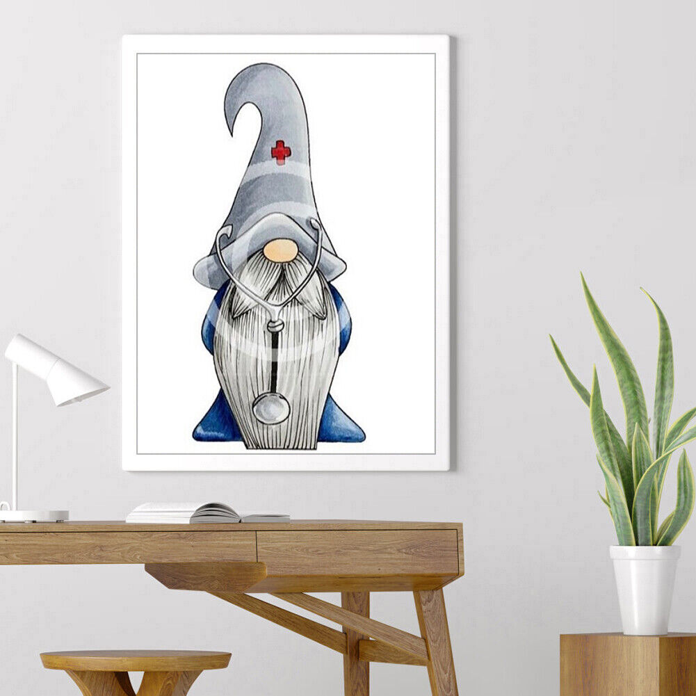 Cartoon Goblin 5D DIY Full Round Drill Diamond Painting Mosaic Decor Craft
