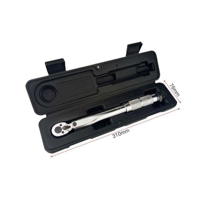 1/4'' Torque Wrench Drive 5-25Nm Two Way to Accurately Mechanism Hand Spanner