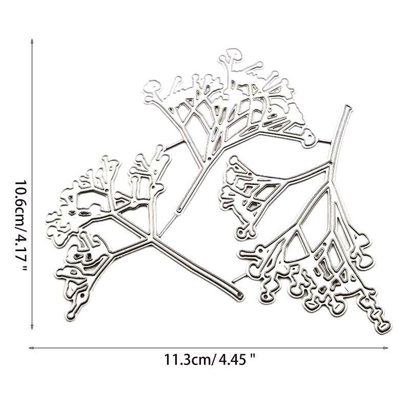 Dried Flowers Metal Cutting Dies Stencil DIY Scrapbooking Album Paper Card Mold