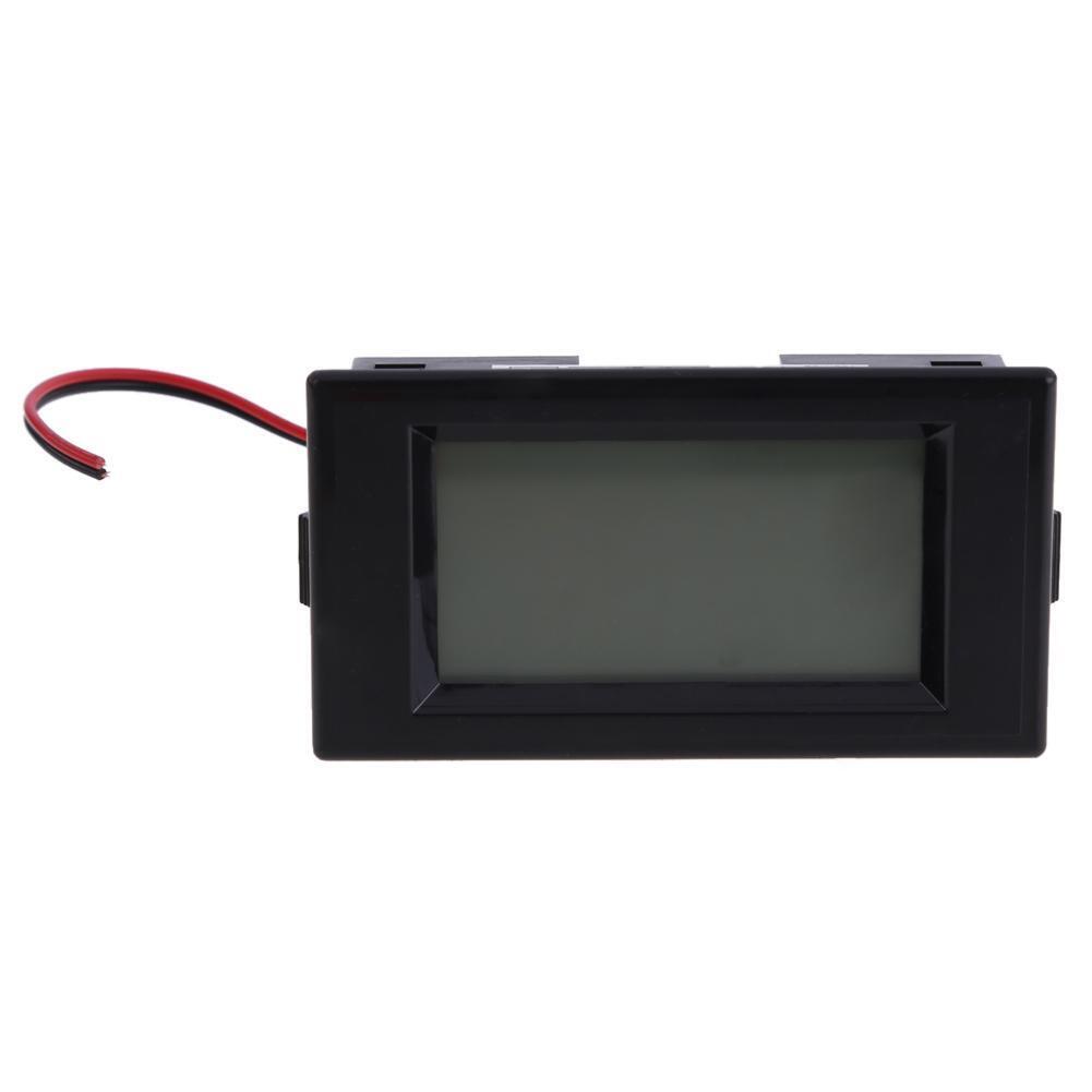 Digital AC 300V 100A LCD Dual Panel Volt Amp Combo Meter +CT 110V 220V 240V