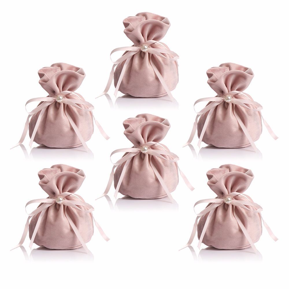 Storage Velvet Drawstring Pouch Party Supplies Birthday Decor Candy Pouches