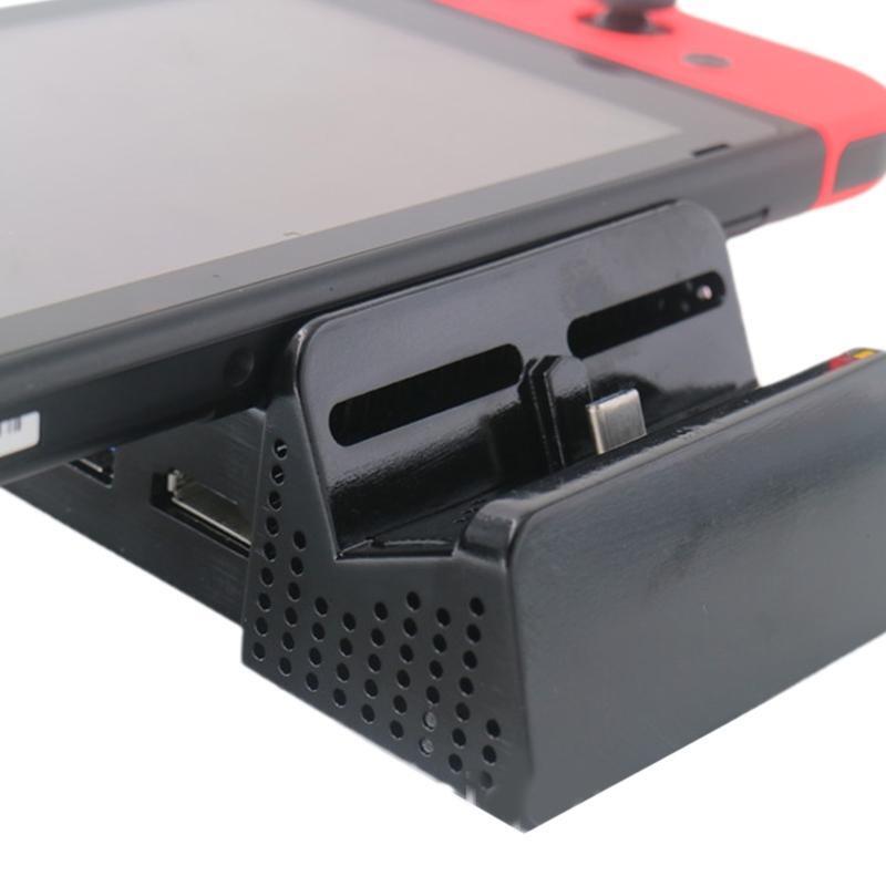 Portable Replacement Base Case for Switch Dock Cooling Base DIY Modify Base