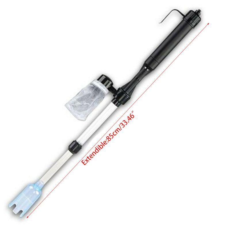Aquarium Gravel Cleaner Siphon Kit Controller Sand Washer Absorption of Feces