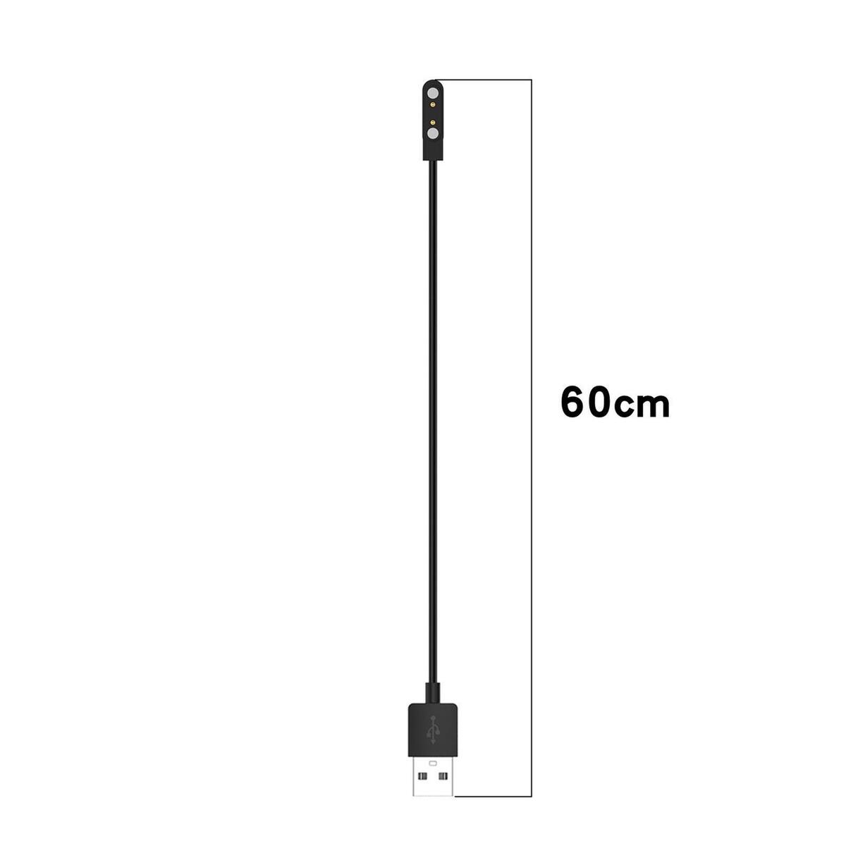 2pcs Smart Watch Charger Smartwatch Charging Cable for XG02 Smartwatch