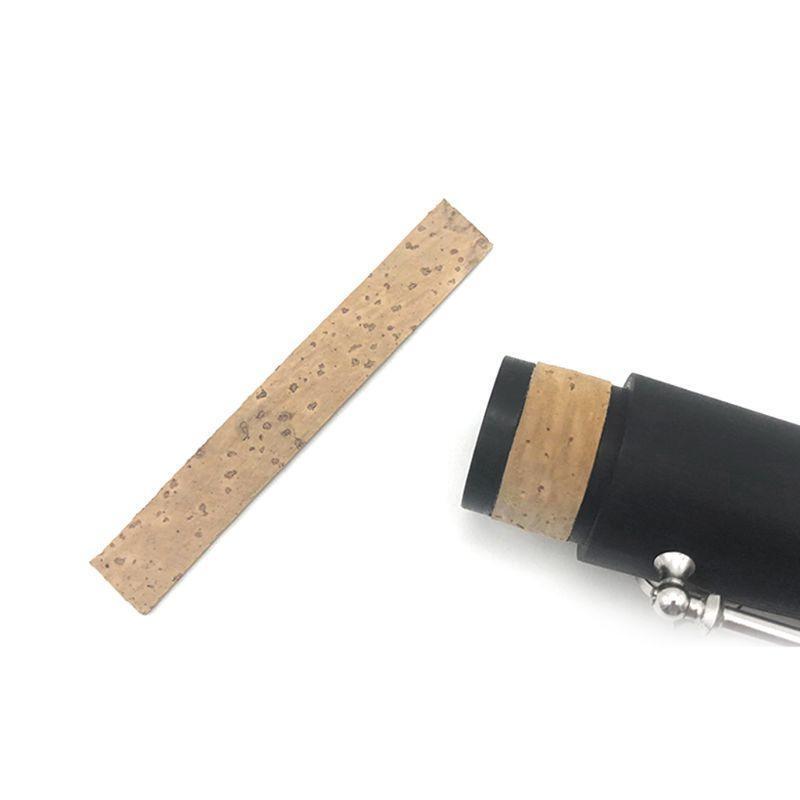 10x Neck Joint Cork Sheet Cork Clarinet Parts 91x13x2mm Practical Design Durable