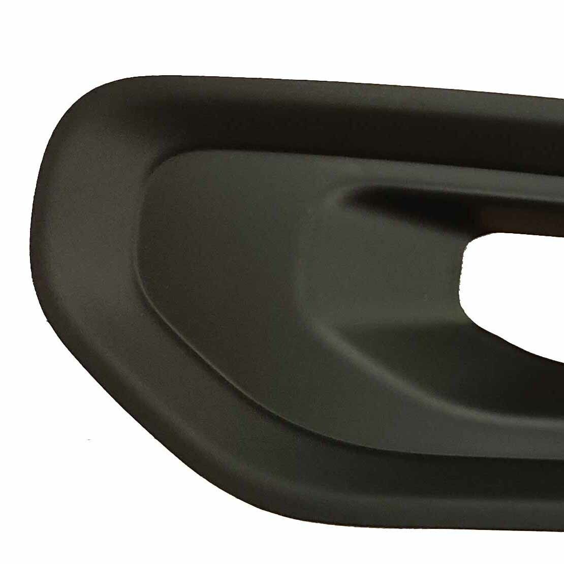 Left Front Fog Light Frame Cover Fit for Ram 1500 2500 3500 2019-2021 Black