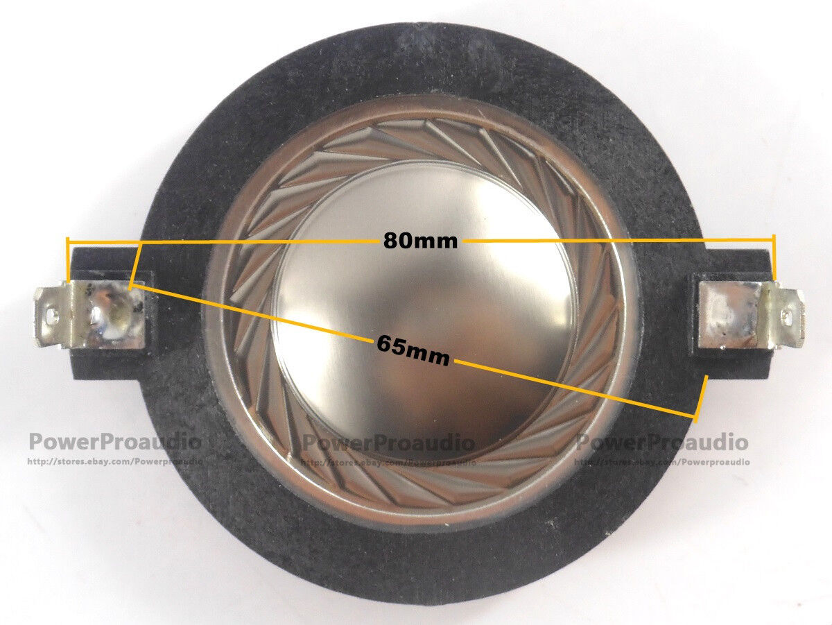 34.5mm 1 3/8" 8 ohm Titanium tweeters Voice coil Repair Kit Flat Wire Long Frame