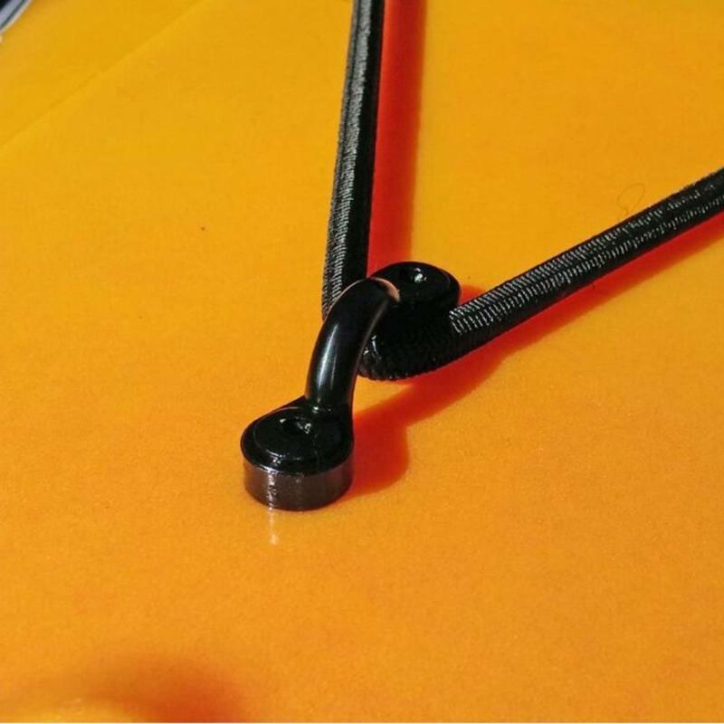10pcs Kayak Nylon Bungee Deck Loops Tie Down Kayak Pad Eye with Rivets for Kayak