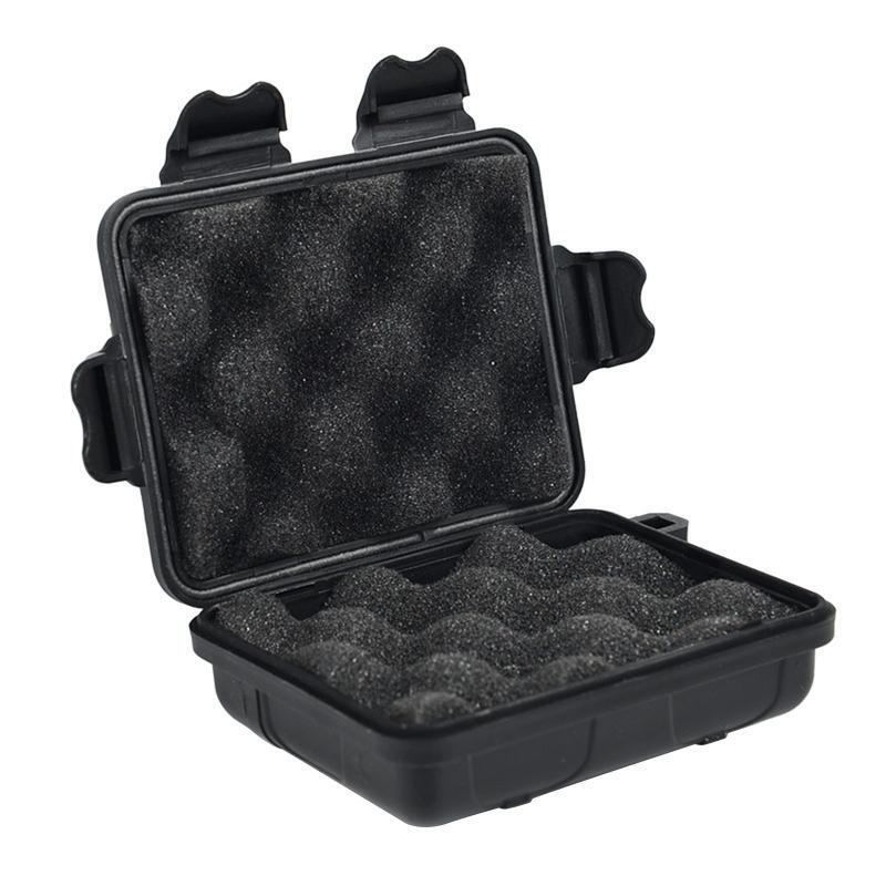 Outdoor Plastic Travel Box Airtight Survival Container Storage Carry Box Small