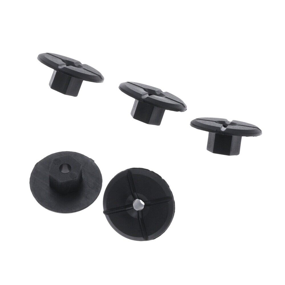 10Pcs Auto Car Clips UNTHREADED Nuts Fasteners Screws Fit for Mercedes Plastic
