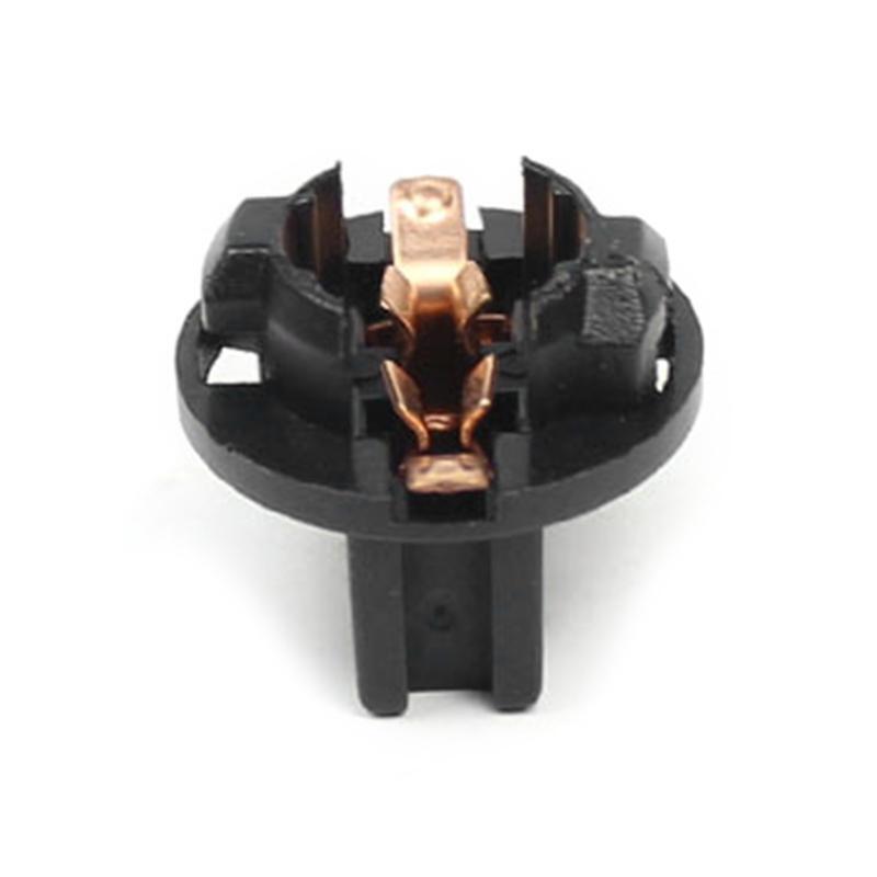 T10 Base Car Socket Twist Lock W5W Instrument Panel Cluster Plug Dash Light Bulb