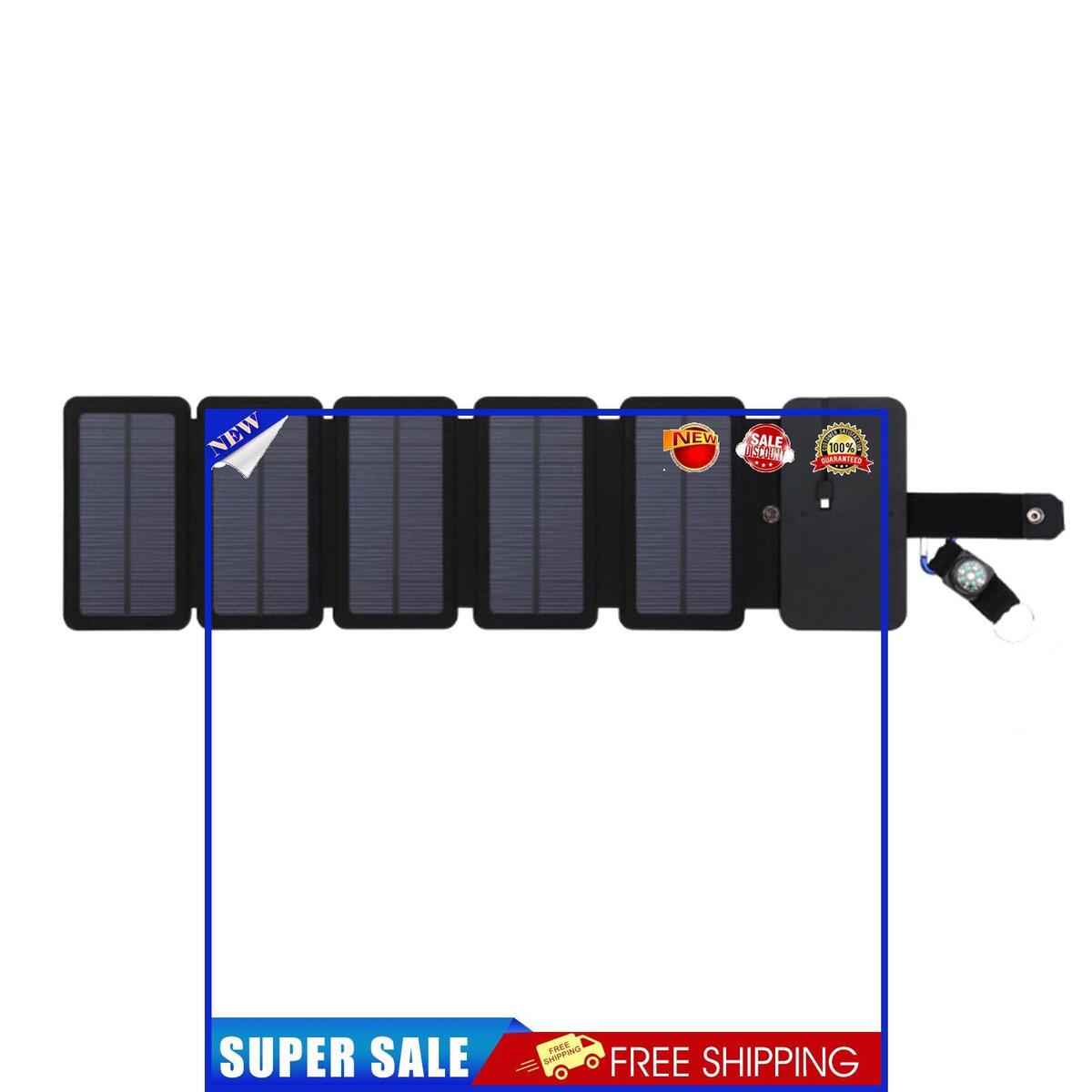 20W Folding Solar Cells Charger Outdoor 5V Solar Panels for Phone Charging