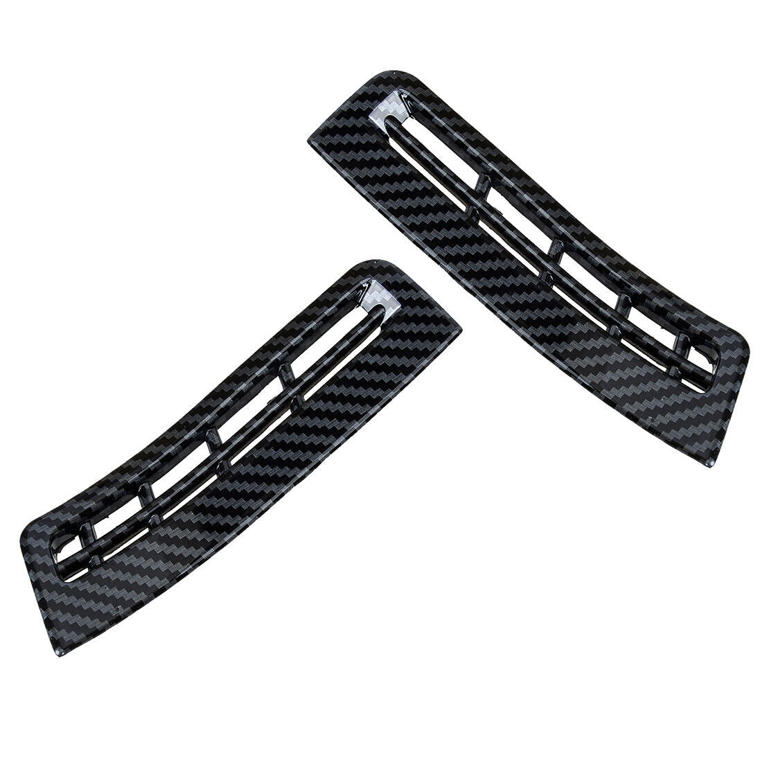Carbon Fiber Style A Pillar Air Vent Cover Trim Fit For Hyundai Santa Fe