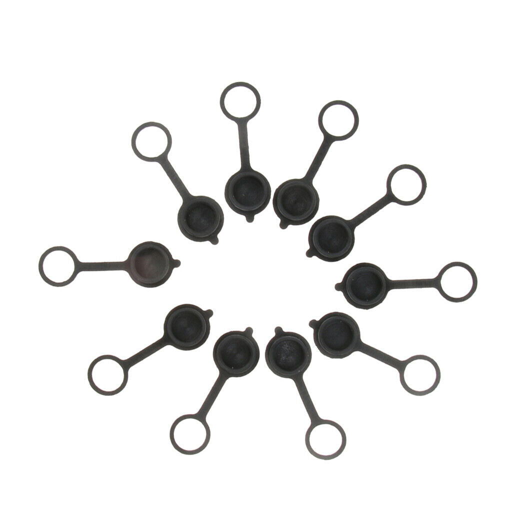 10pcs Electric Scooter Charging Port Covers Silicone  Accessories