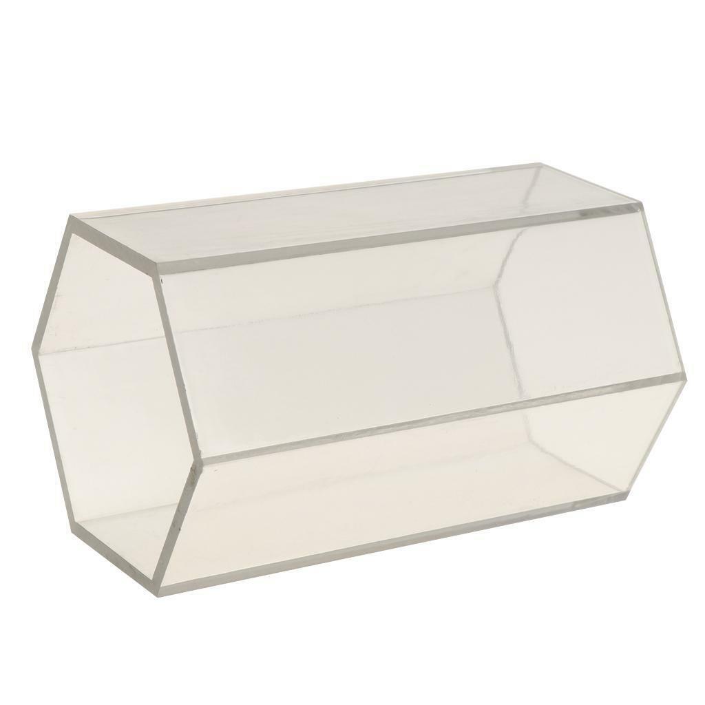 Hexagon Shaped Candle Mould Soap Mold for DIY Candles Making 7.5 x 12 cm