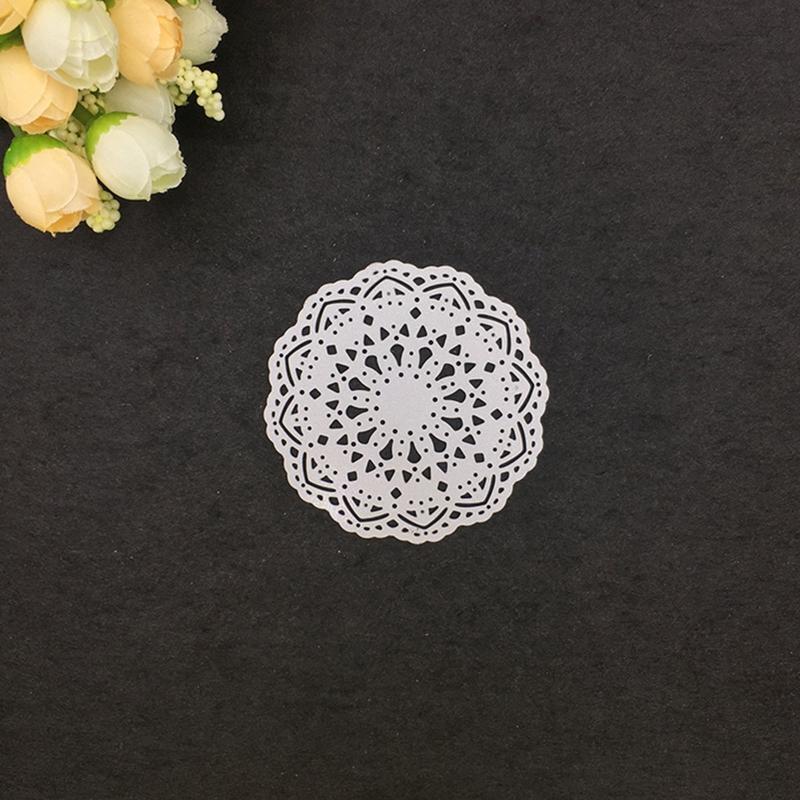 Hollow Circle Metal Cutting Dies Scrapbooking Stencil Die Cuts Card Embossing
