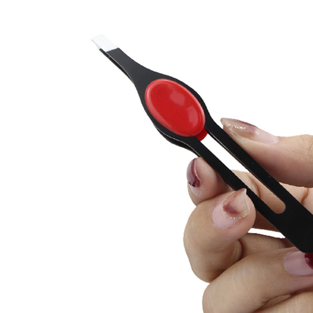 Beauty Removal Makeup Tool Eyebrow Tweezer Slanted Hairs Puller Eye Brow Clip