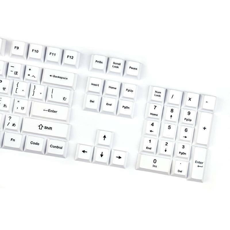 129Keys Keycap Dye Sublimation Cherry Profile for Mechanical Keyboard Game Lover