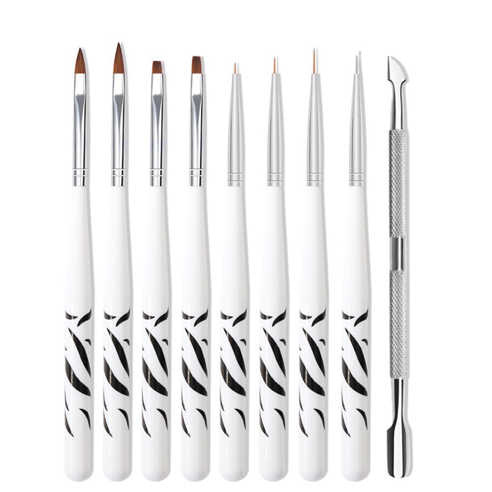 Extension Pen Carving Gel Brush Nail Art Brushes Drawing Pen Manicure Gel Brush