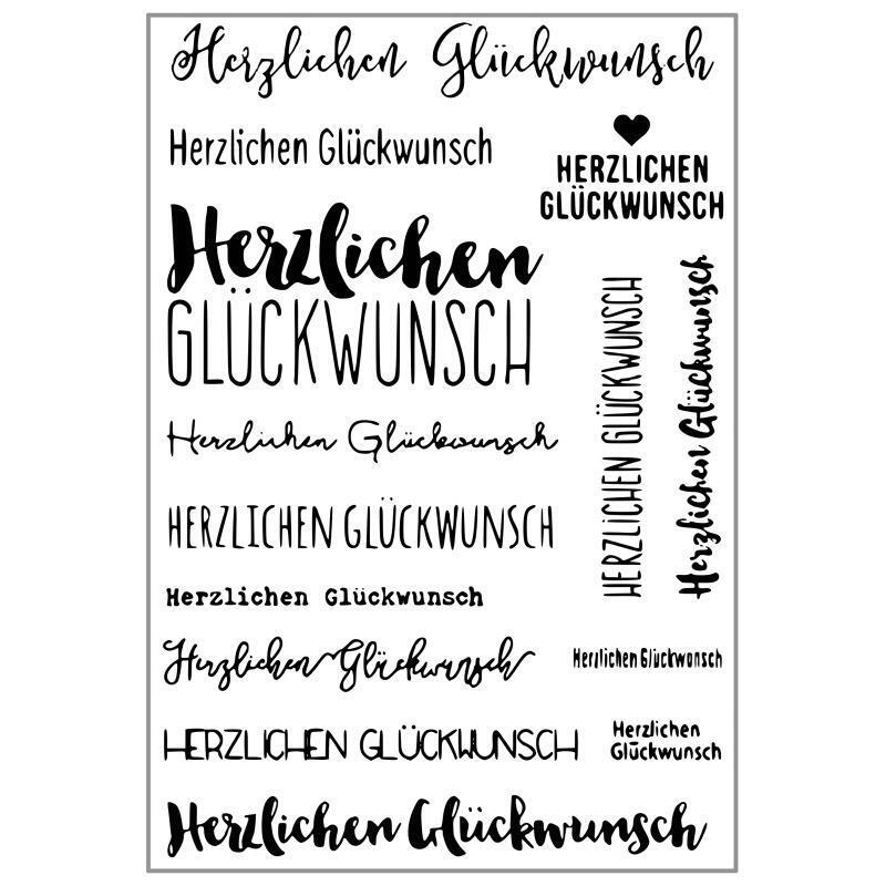 German Silicone Clear Stamp for Scrapbooking Paper Art Crafts Journal Supplies