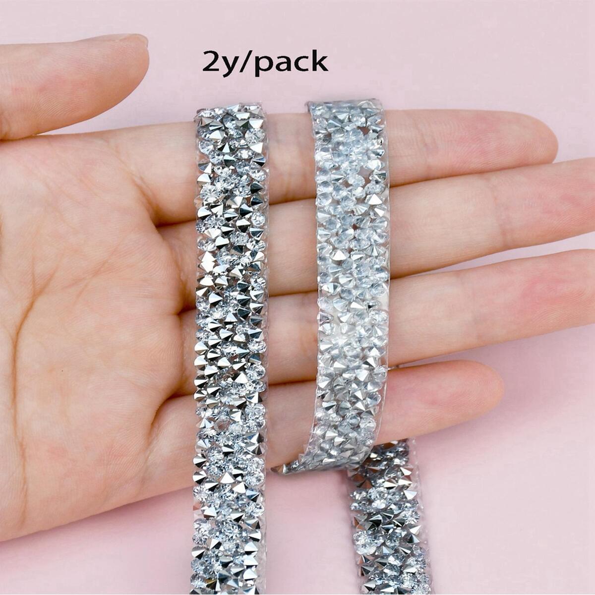 Rhinestone Ribbon Bling Wrap for Party Birthday Decoration