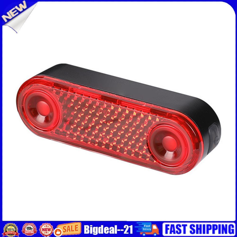 LED Bike Rack Taillight USB Charging Bicycle Rear Seat Reflective Lights