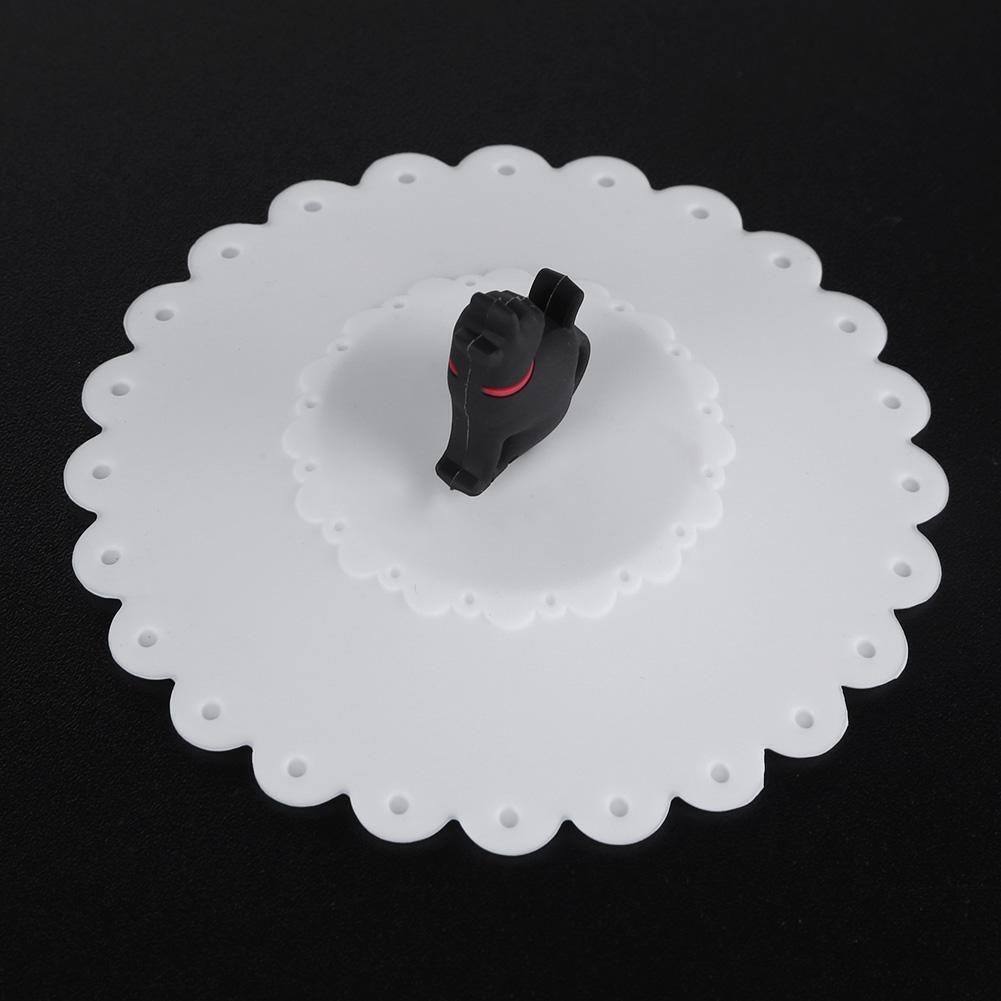 Cute Cat Silicone Cup Cover Dustproof Leakproof Tea Coffee Sealed Lids Cap