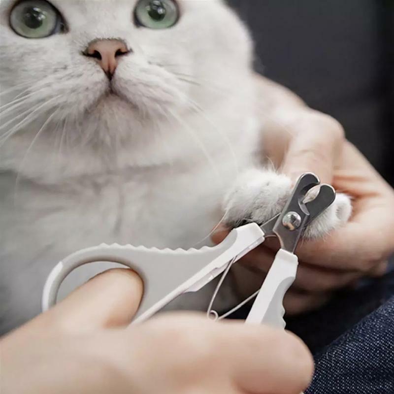 Stainless Steel Grooming Dog Nail Clippers for Pet Care Fit Cat Claw Durable