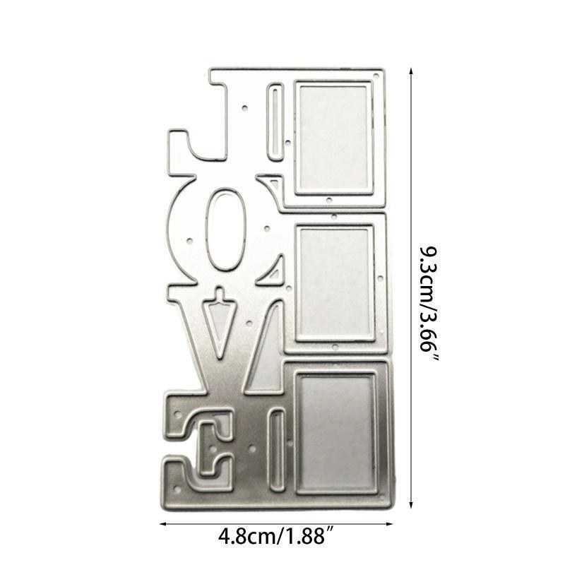 Words Cutting Dies  for Girls Kids Paper Card Making DIY Craft Album Scrapboking