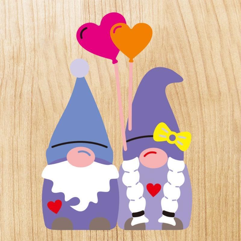 Gnomish Love Clear Stamps Carbon Steel Embossing Mould for Card Making
