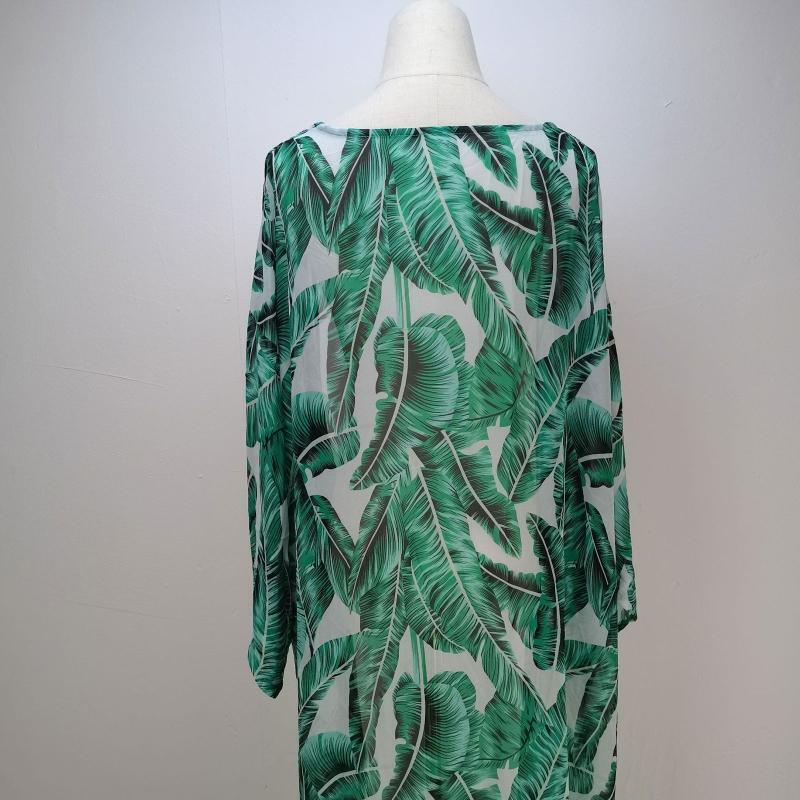 Fashion Women Chiffon Cardigan Flowy Beach Kimono Sun Protection Beach Cover Ups