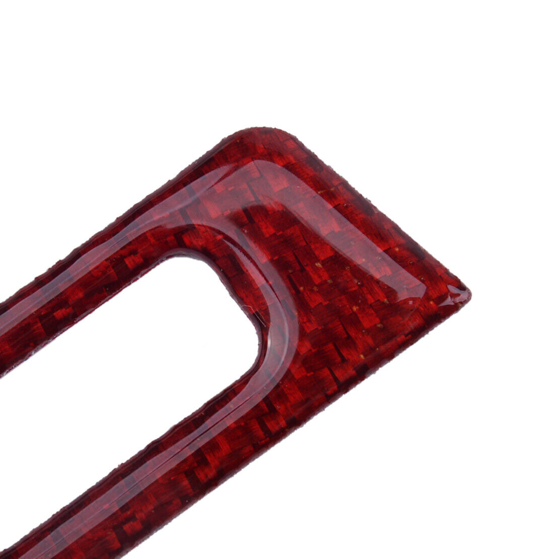 Red Carbon Fiber Air Vent Outlet Cover Trim Fit For BMW E90 E92 E93 2005-2012