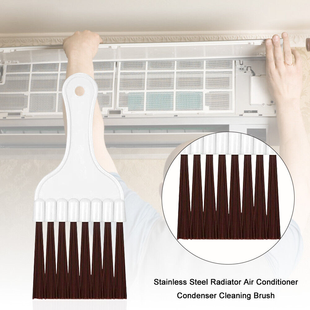 Stainless Steel Radiator Air Conditioner Condenser Cleaning Brush (Brush)