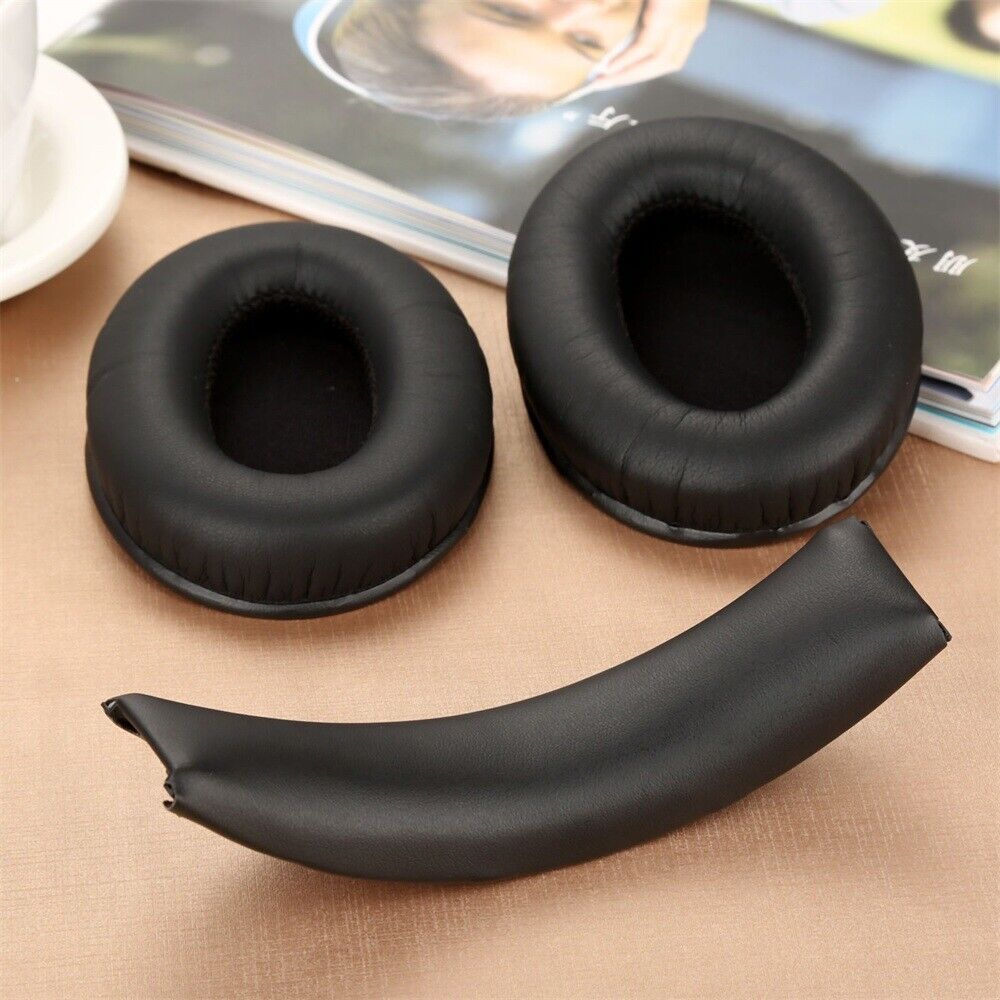 Black Replacement Ear Pads Memory Foam for Beats By Dr.Dre Stuido 1.0 Headphones