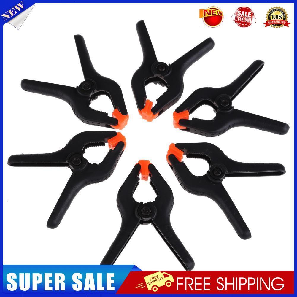 6 X Universal Photo Heavy Duty Muslin Backdrop Photo Studio Clamps 4inch