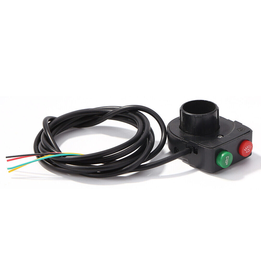 E-Bike Headlight Taillight Horn Switch 2 in 1 Electric Bicycle Accessories
