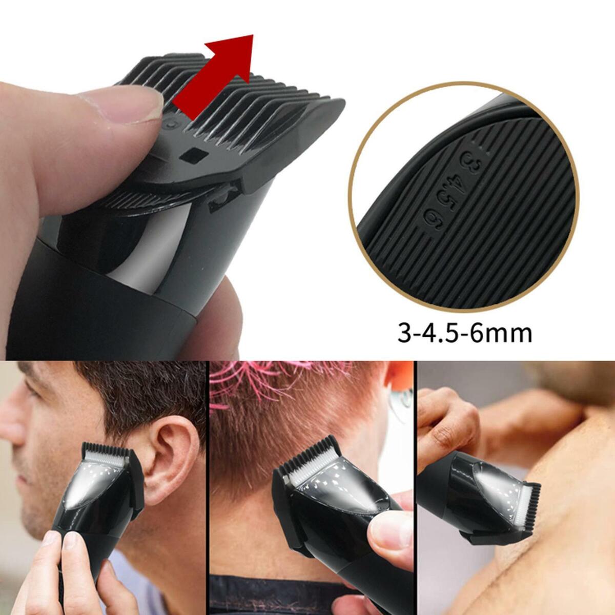 Shaver USB Rechargeable with Lighting Light Double Head for