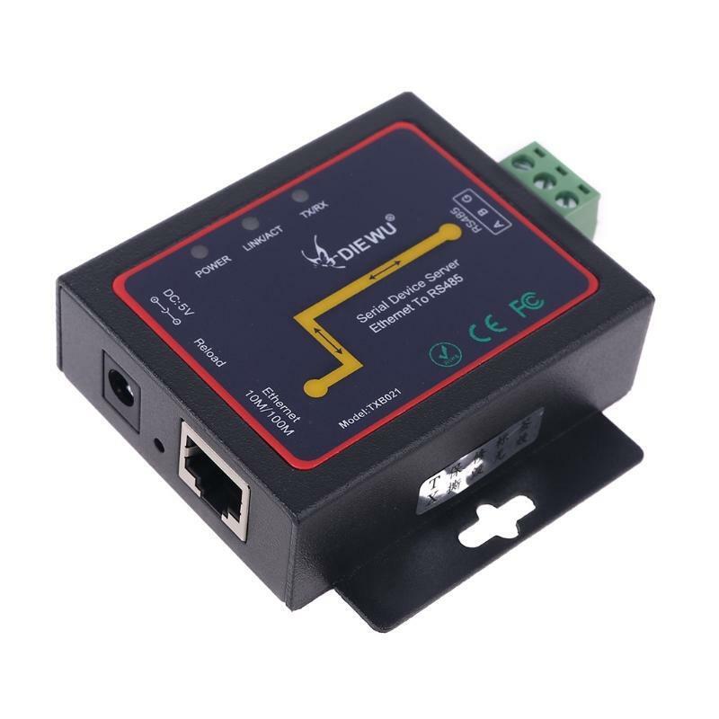 Serial Server RJ45 to RS485 LAN Ethernet Converter Module with Built-in Webpage