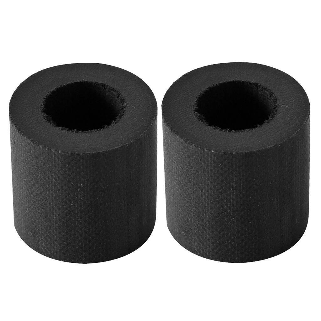 2pcs Bakelite Snooker or Pool Cue Ferrules Cue Tip Billiards Black