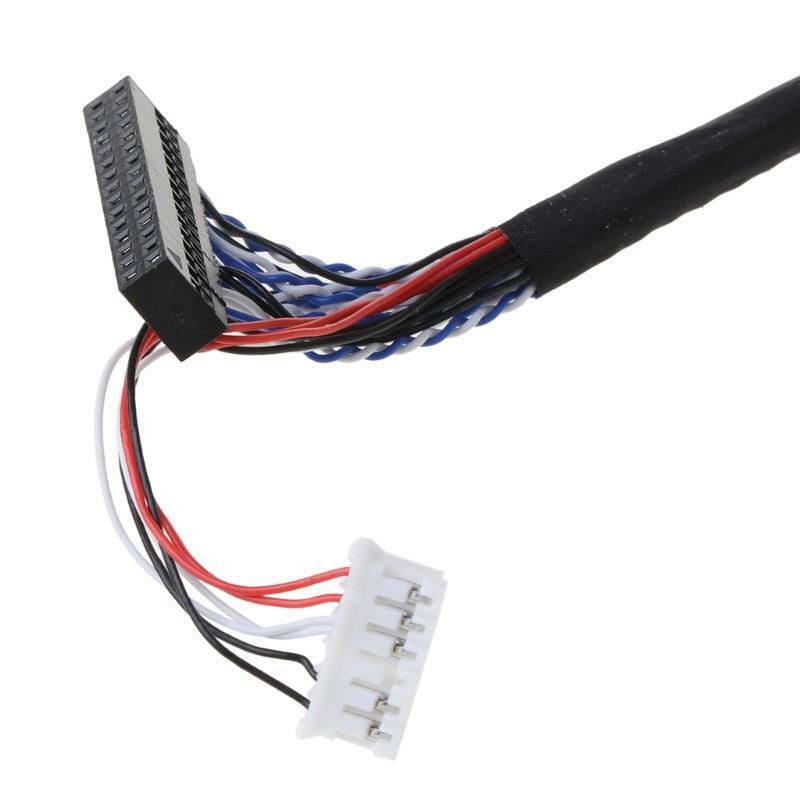 I-PEX 20453-040T-11 40Pin 2ch 6bit LVDS Cable For 10.1-18.4 inch LED LCD Panel