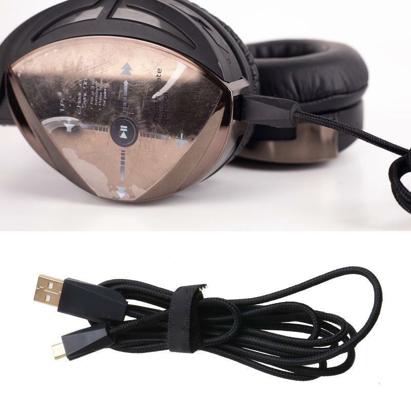 Replacement Cable Headphones Line for ROG STRIX FUSION 300 500 700 Headphones