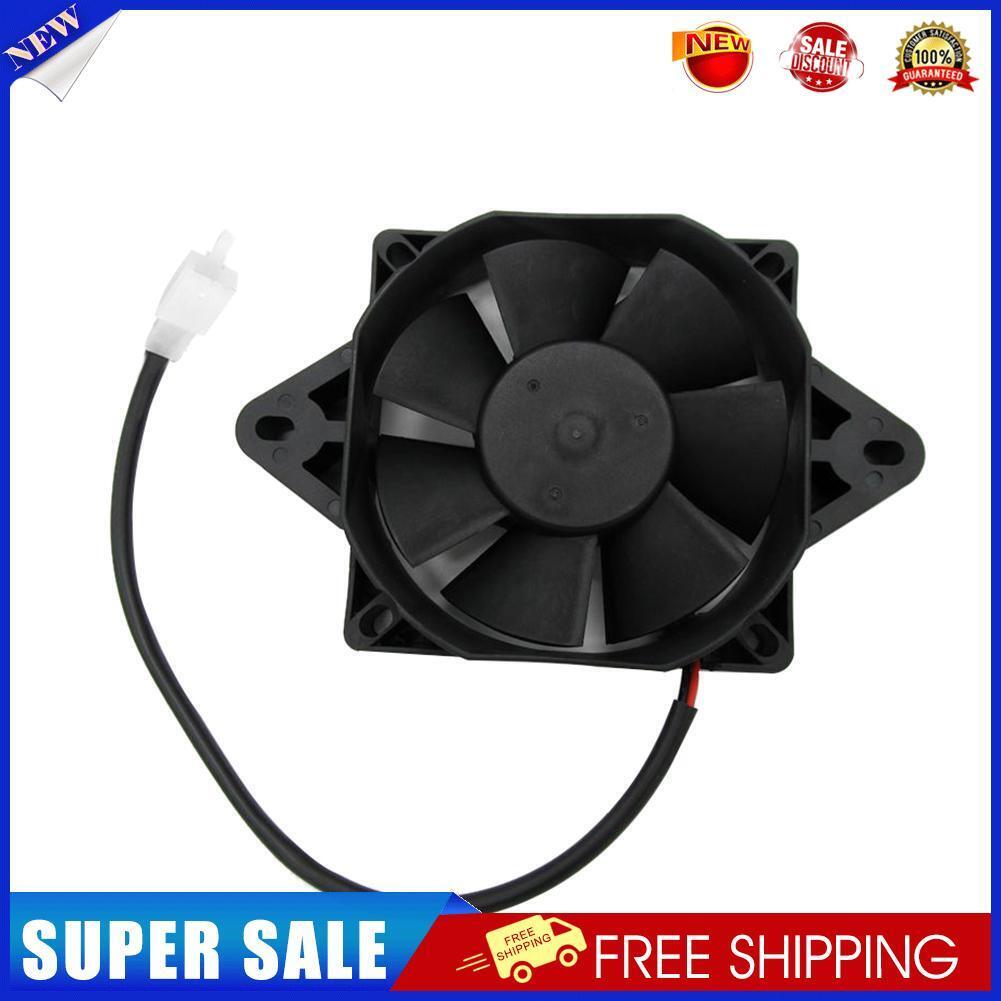 Radiator Thermo Electric Cooling Fan for 150cc 250cc Quad Dirt Bike ATV
