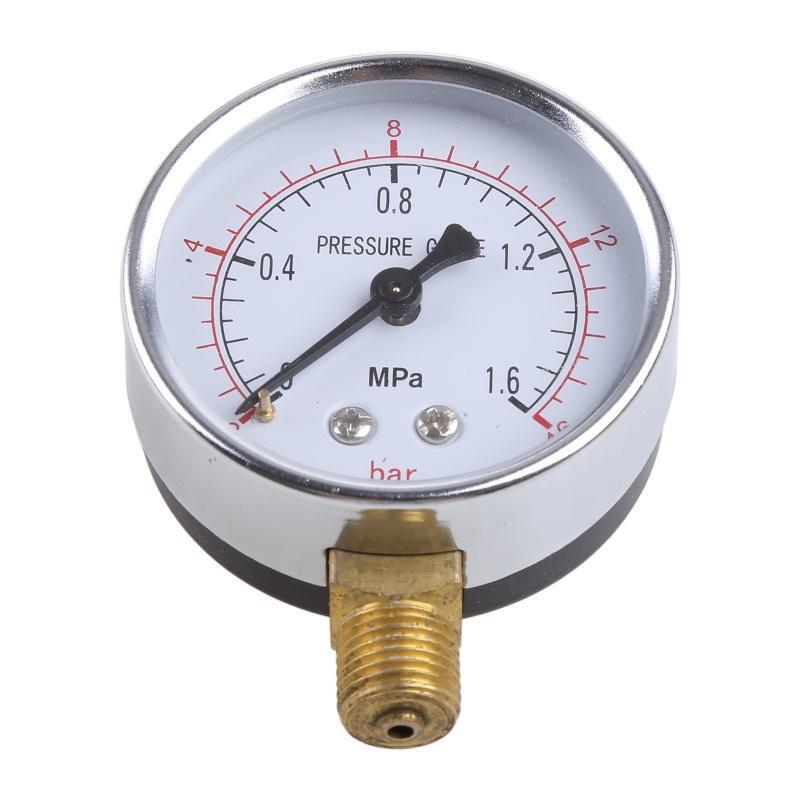Pressure Gauge 0-230psi 0-1.6MPa High Accuracy WaterPressure Gauge Meter