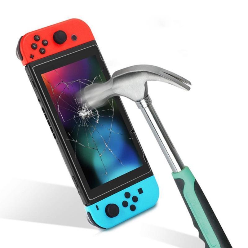 Tempered Glass Film for Switch Ultra Clear Anti-Scratch Anti fingerprint Screen