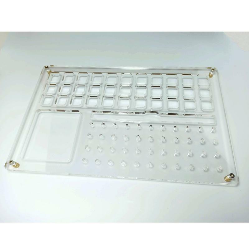 Lubricating Tester Plate Switch Tester Base 33 Acrylic Lubricant Modding Station
