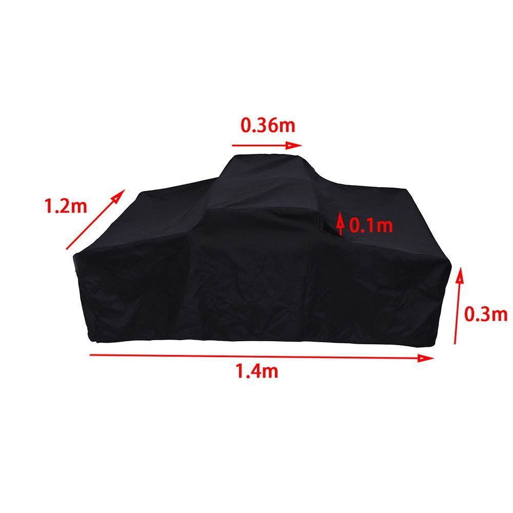 Trailer Cover RV Caravan Travel Tent Cover 210D Oxford Cloth Car Trailer Cover