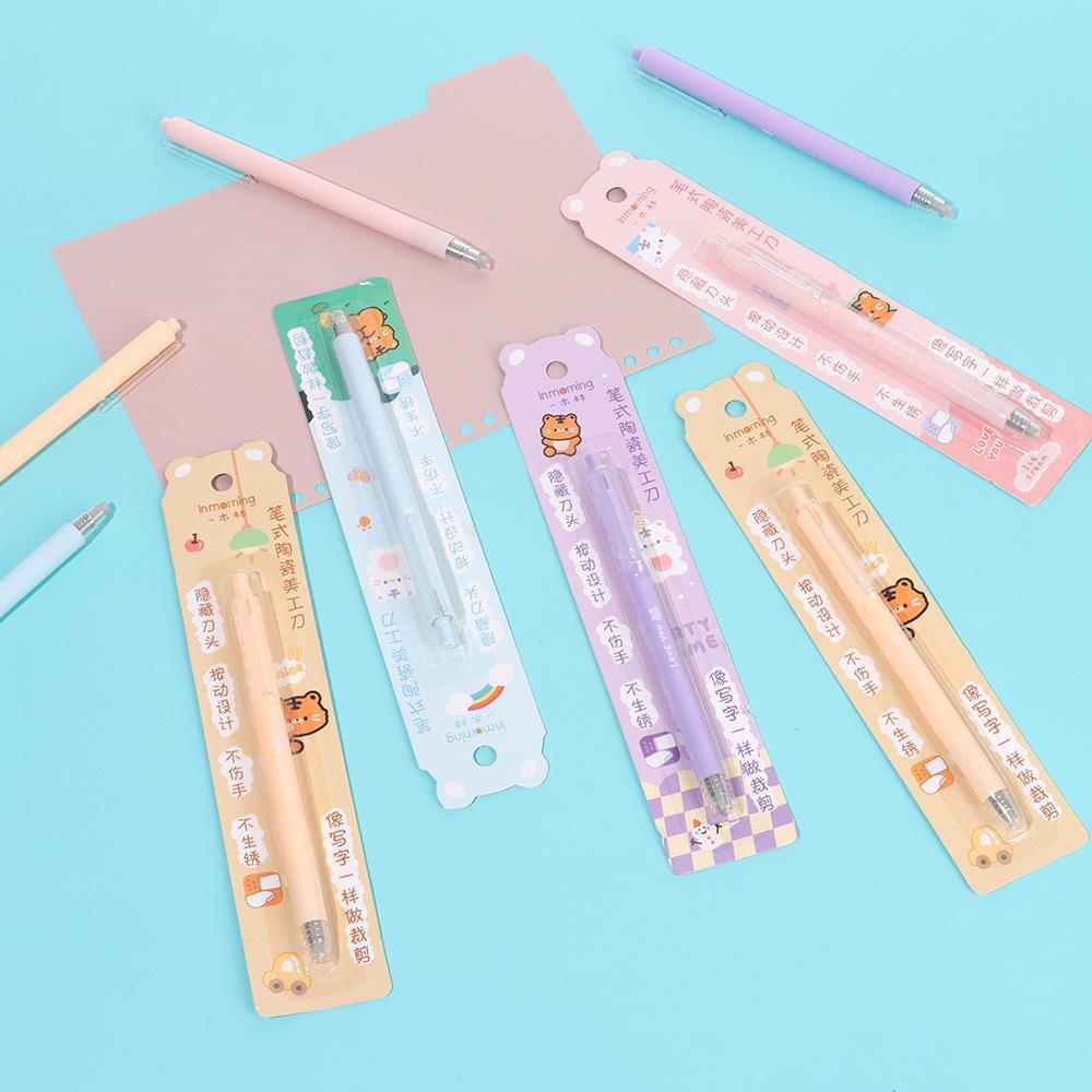 Portable Pen Type Cutting Knives Paper Cutter Craft Tools Ceramic Blade Cutter