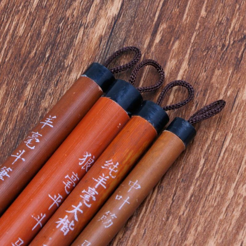 4Pcs Pro Chinese Brush Kit Beginner Calligraphy Pen Eco-friendly Hair for Kids